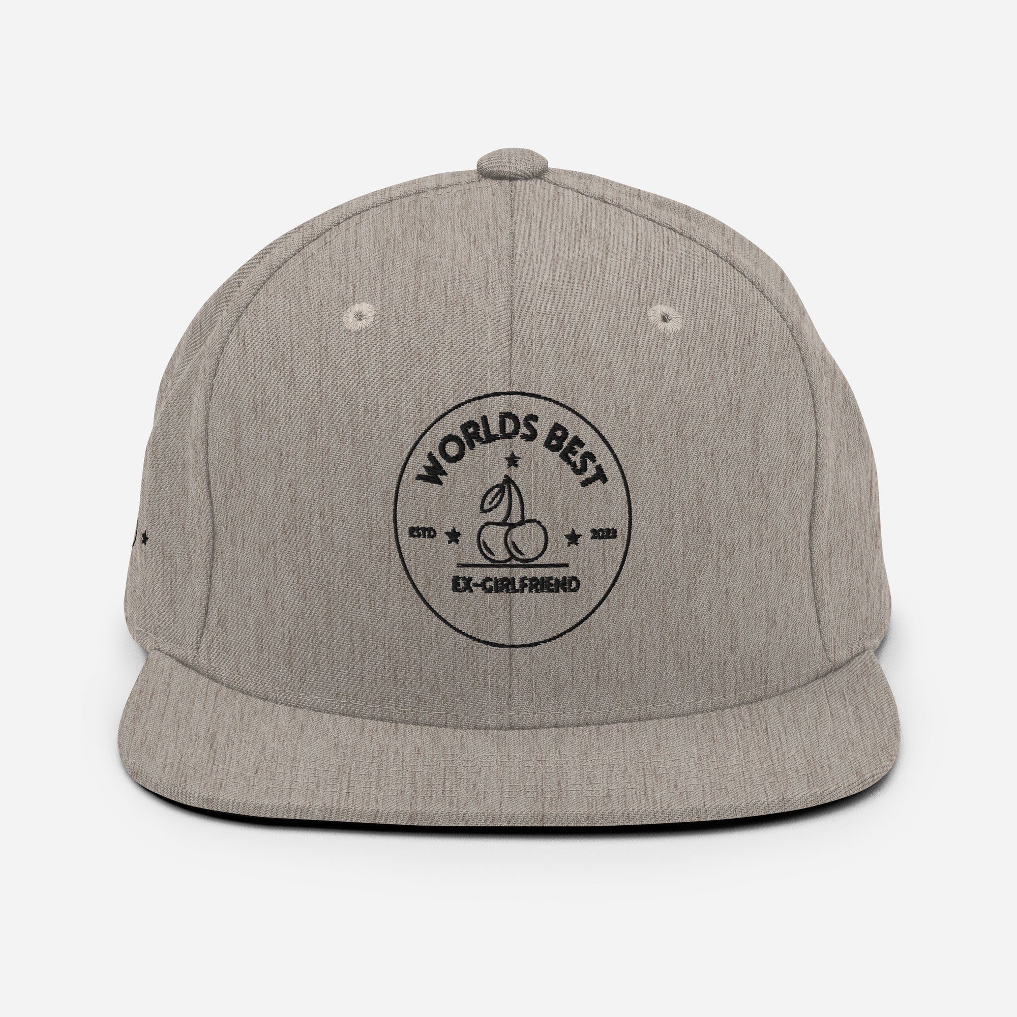 World's Best Ex-Girlfriend snapback hat, view 15 — Rose Gold Co
