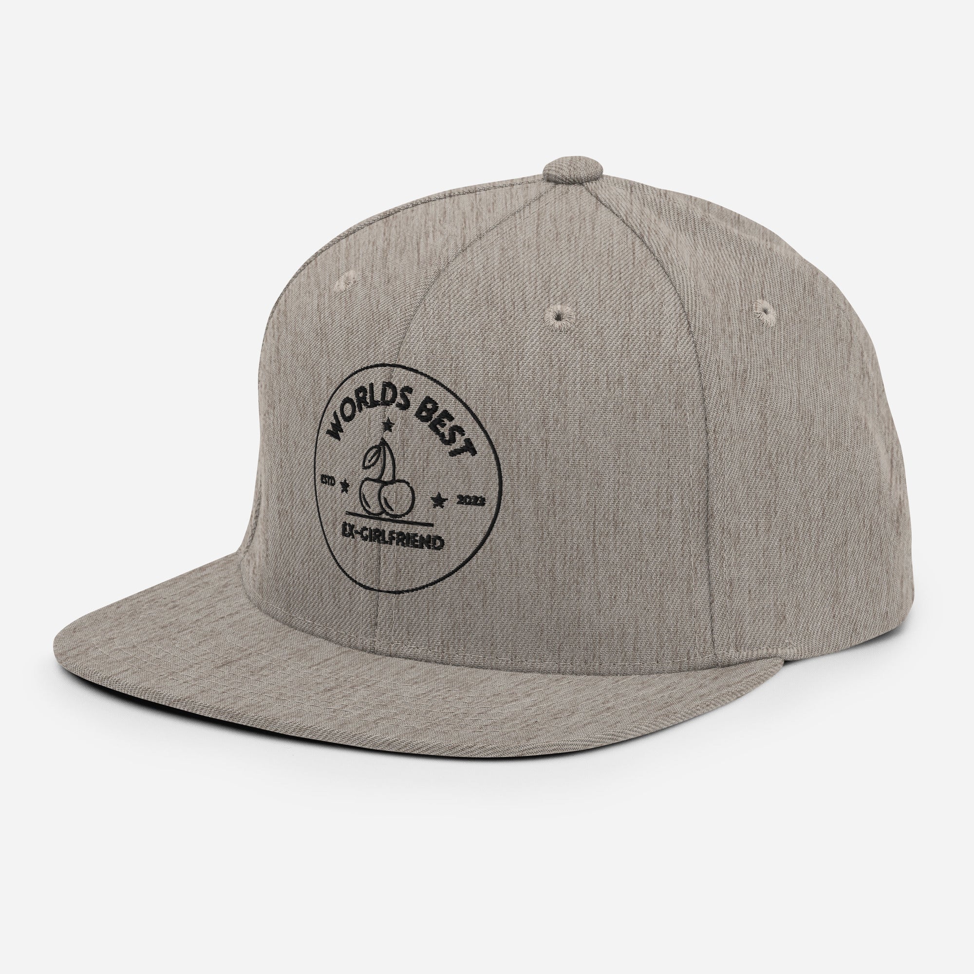 World's Best Ex-Girlfriend snapback hat, view 16 — Rose Gold Co