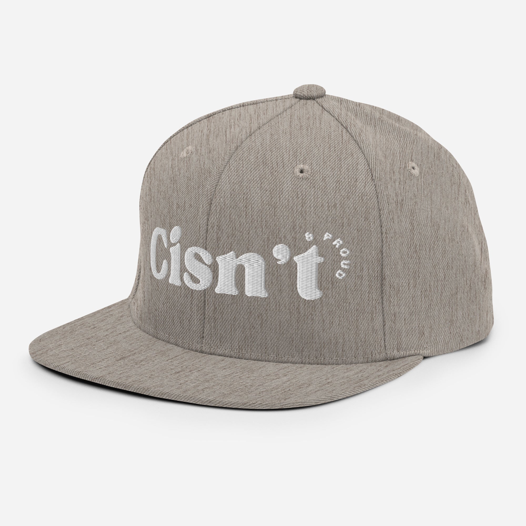 Cisn't Snapback | Trans & Non-Binary Pride Hat