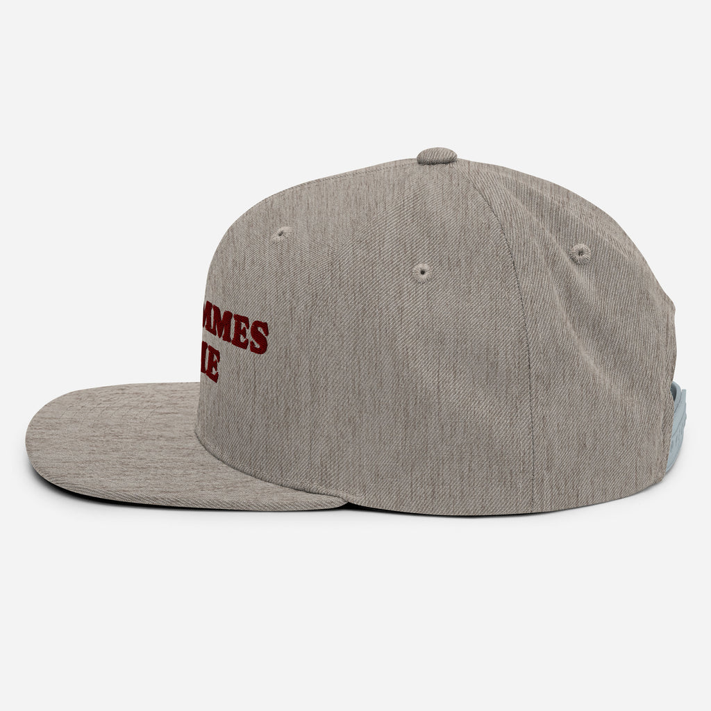 I Let Femmes Top Me snapback hat, view 17 — Rose Gold Co