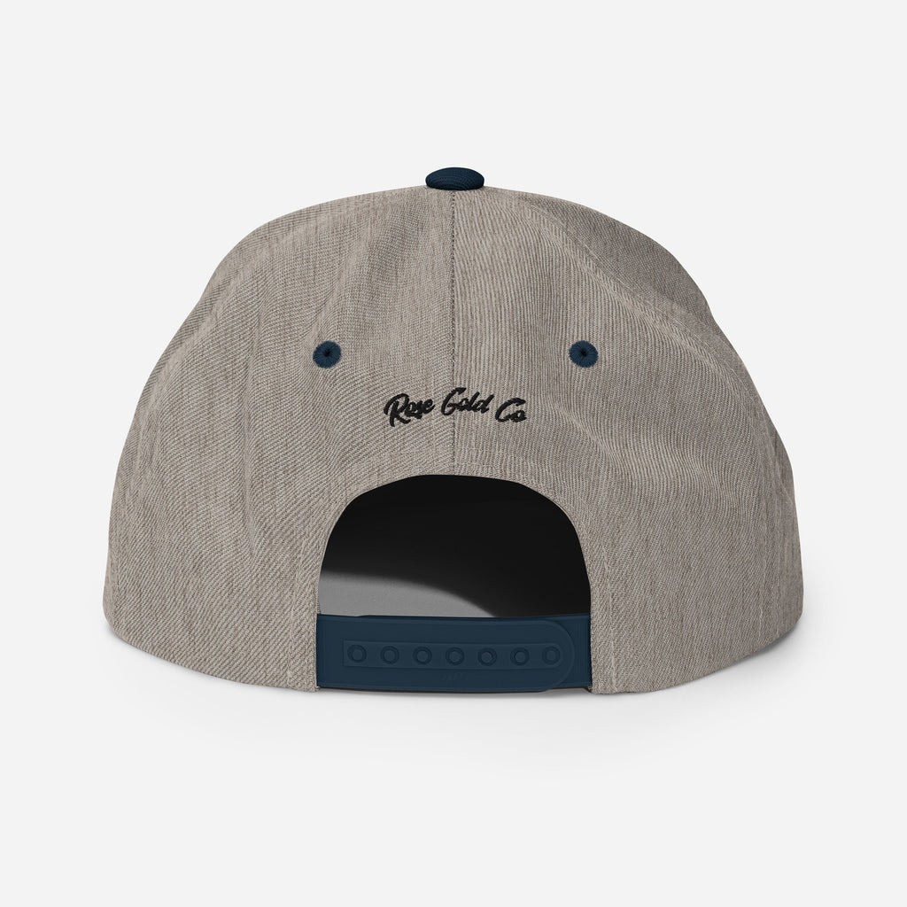 World's Best Ex-Girlfriend snapback hat, view 8 — Rose Gold Co