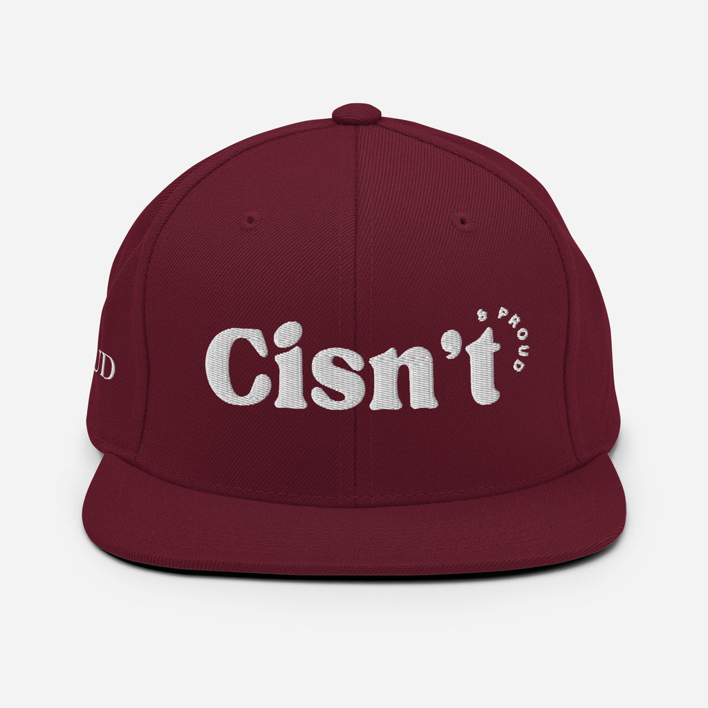 Cisn't snapback hat, view 9 — Rose Gold Co