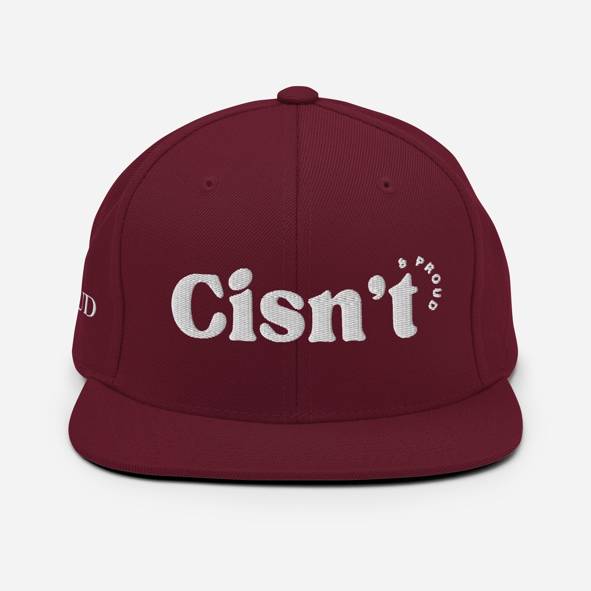 Cisn't snapback hat, view 9 — Rose Gold Co