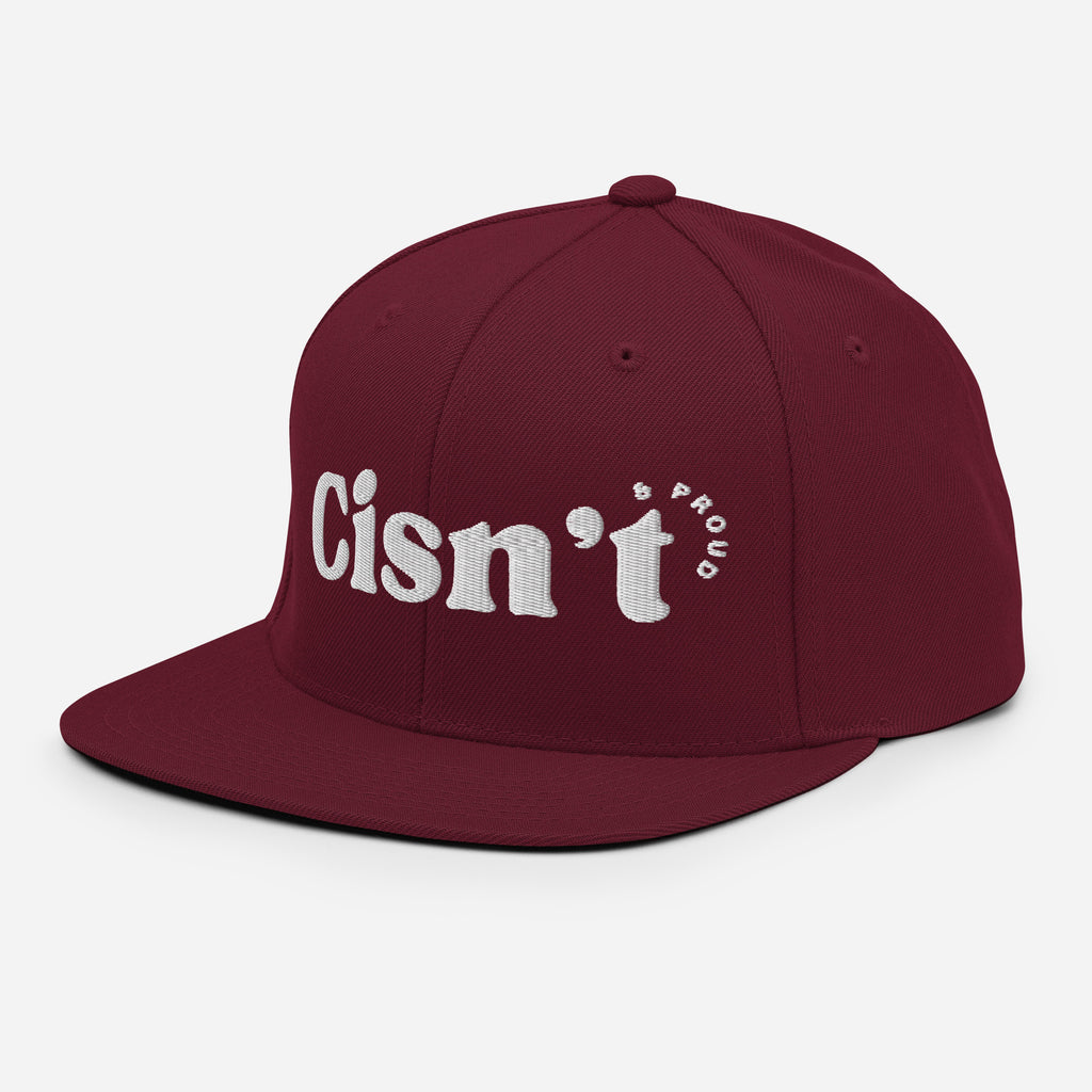 Cisn't snapback hat, view 10 — Rose Gold Co