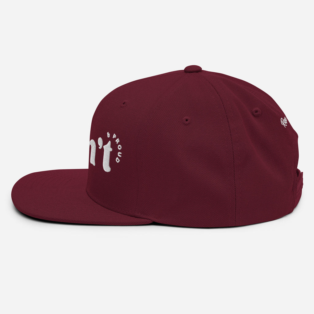 Cisn't snapback hat, view 11 — Rose Gold Co
