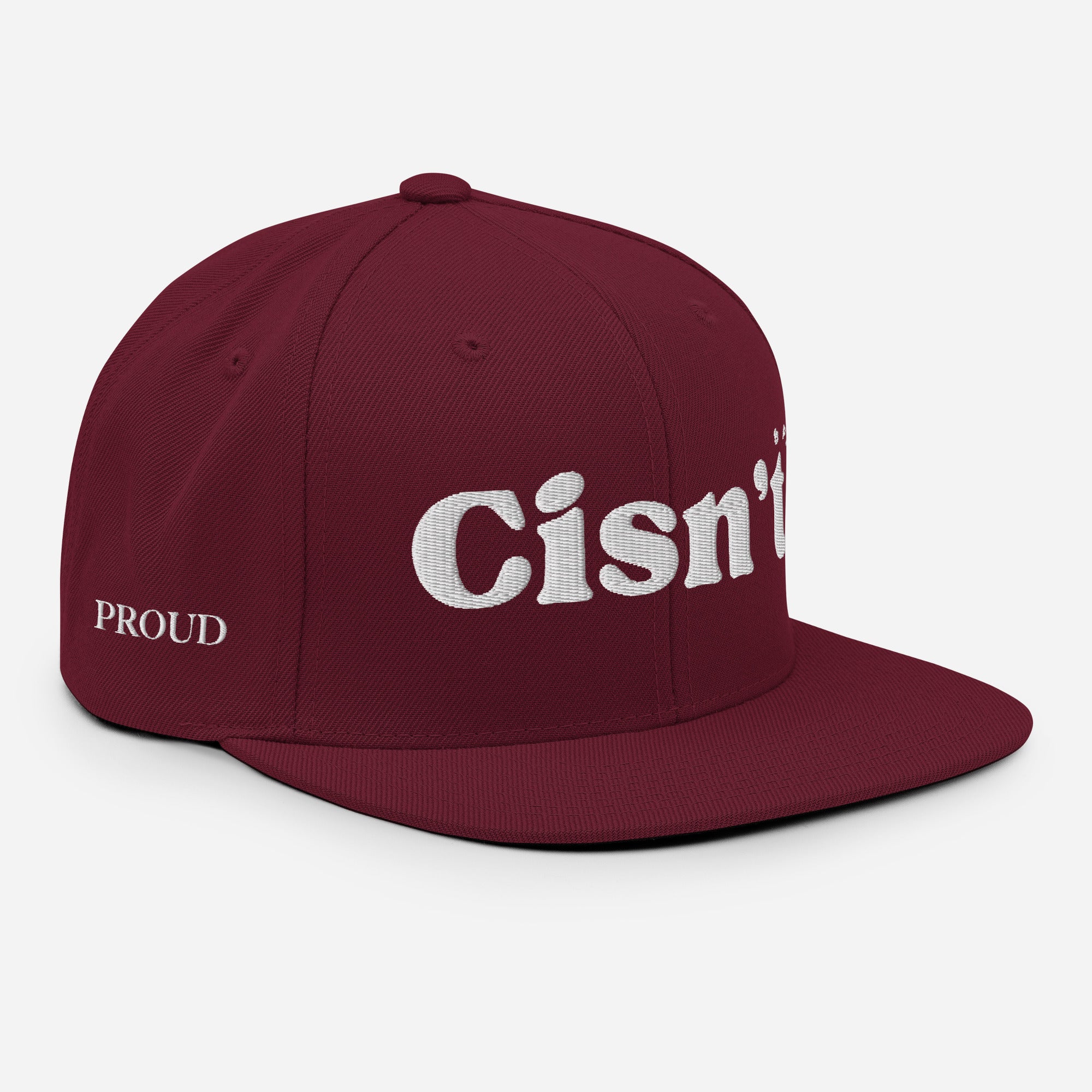 Cisn't snapback hat, view 12 — Rose Gold Co