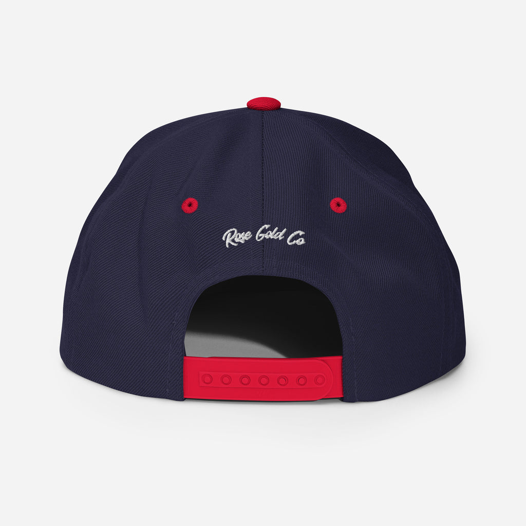 Cisn't snapback hat, view 14 — Rose Gold Co