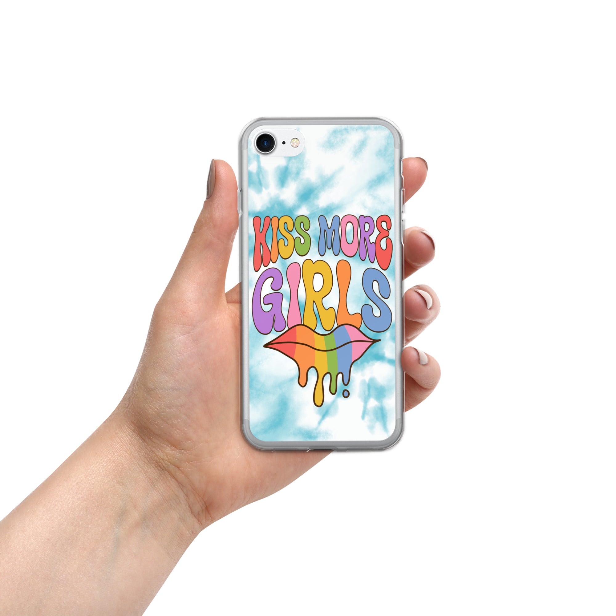 Kiss More Girls iPhone Case | Slim Protective Cover