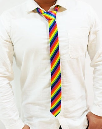 Gay Pride Rainbow Flag Tie