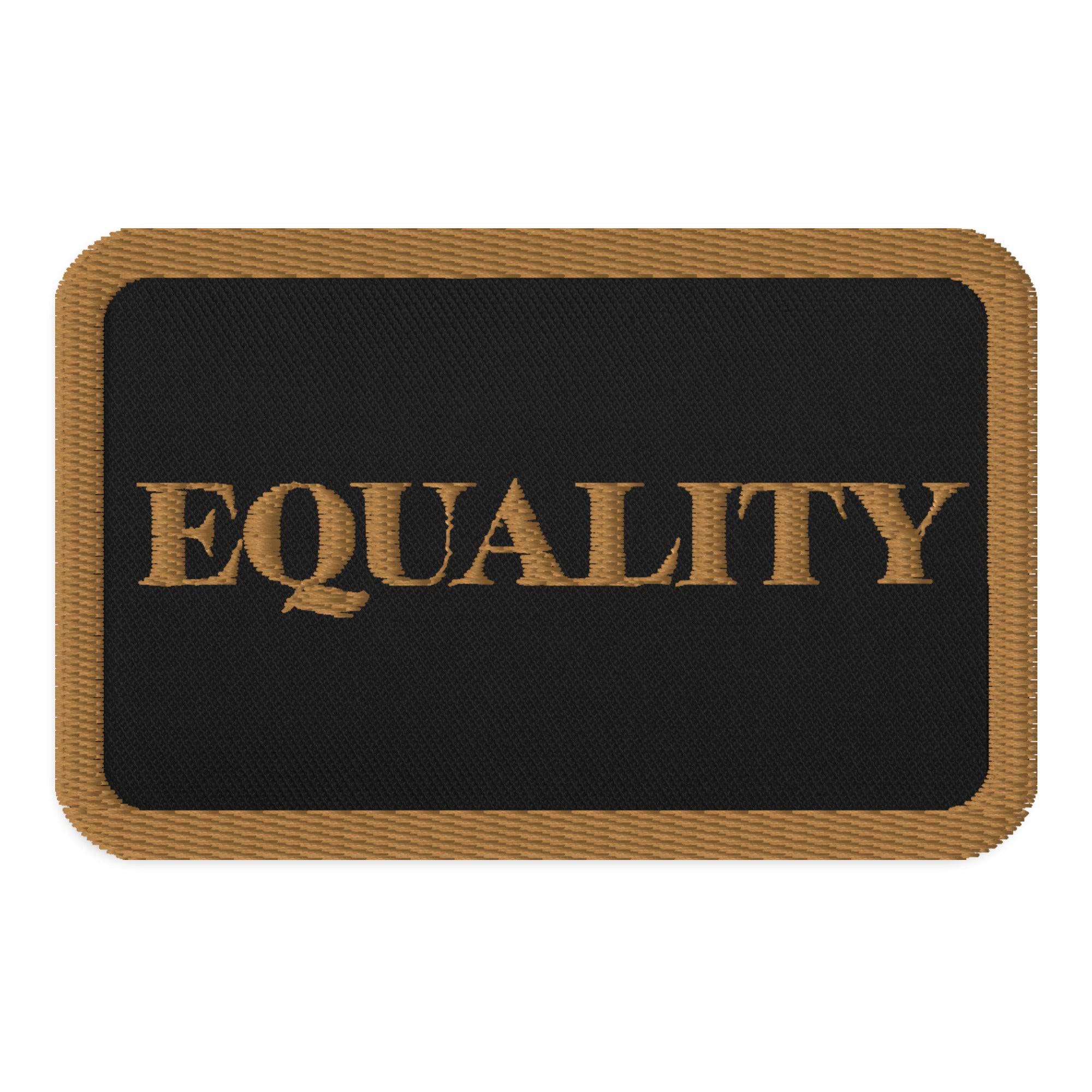 Equality Patch Embroidered patches - Rose Gold Co. Shop