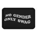 No Gender, Only Swag embroidered patch, front view — Rose Gold Co