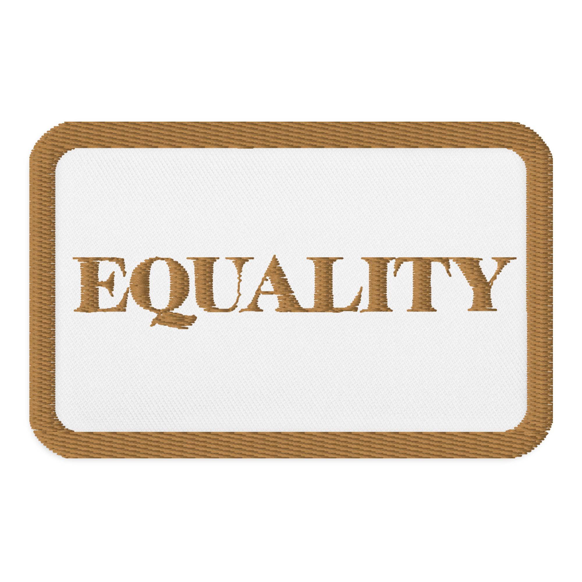 Equality Patch Embroidered patches