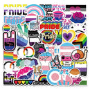 LGBT Pride Stickers 50 Pack - Rose Gold Co. Shop