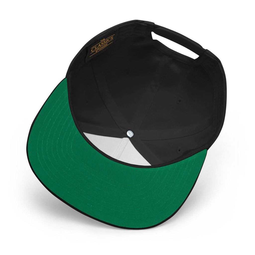 I Play For The Same Team flat bill cap, view 3 — Rose Gold Co