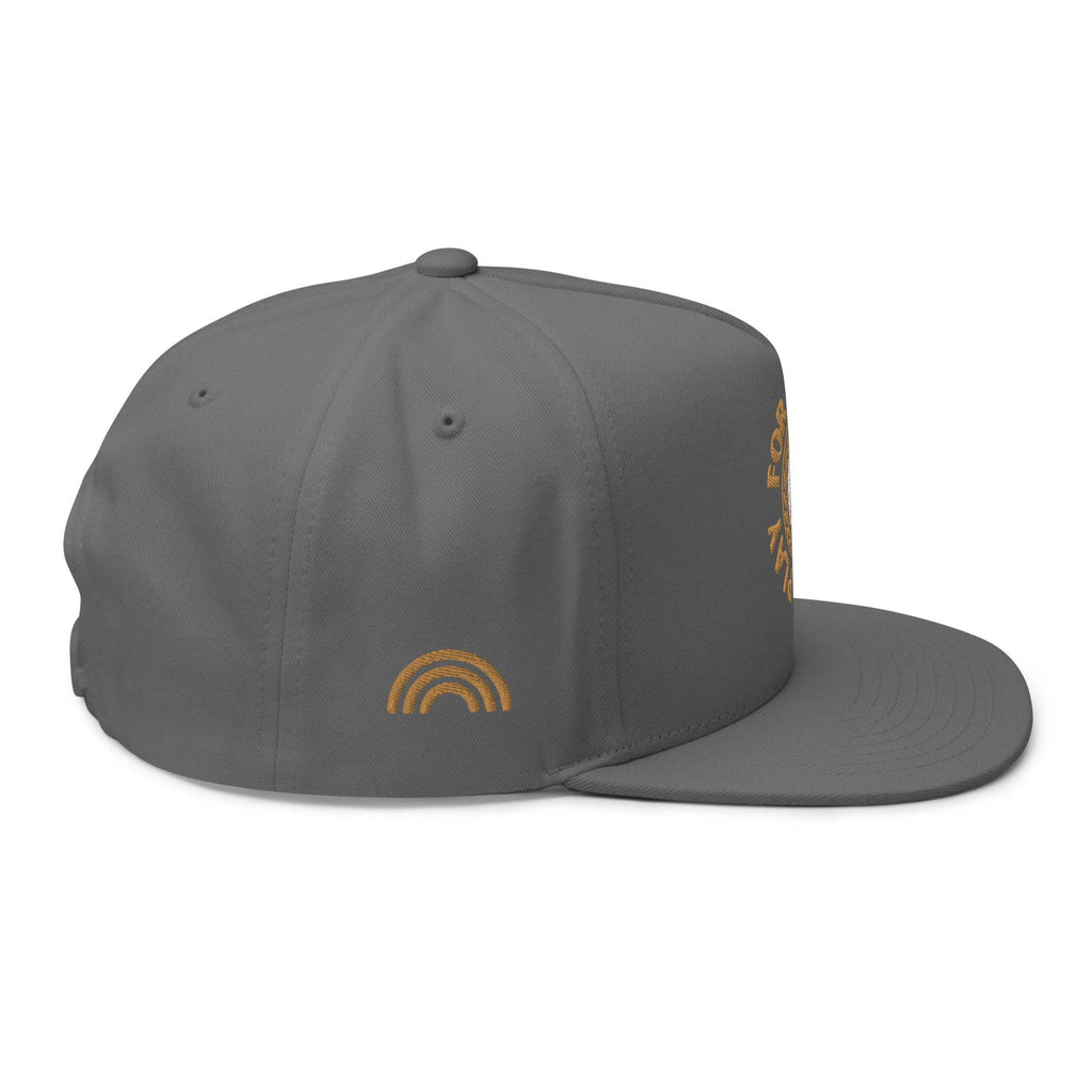 I Play For The Same Team flat bill cap, view 18 — Rose Gold Co