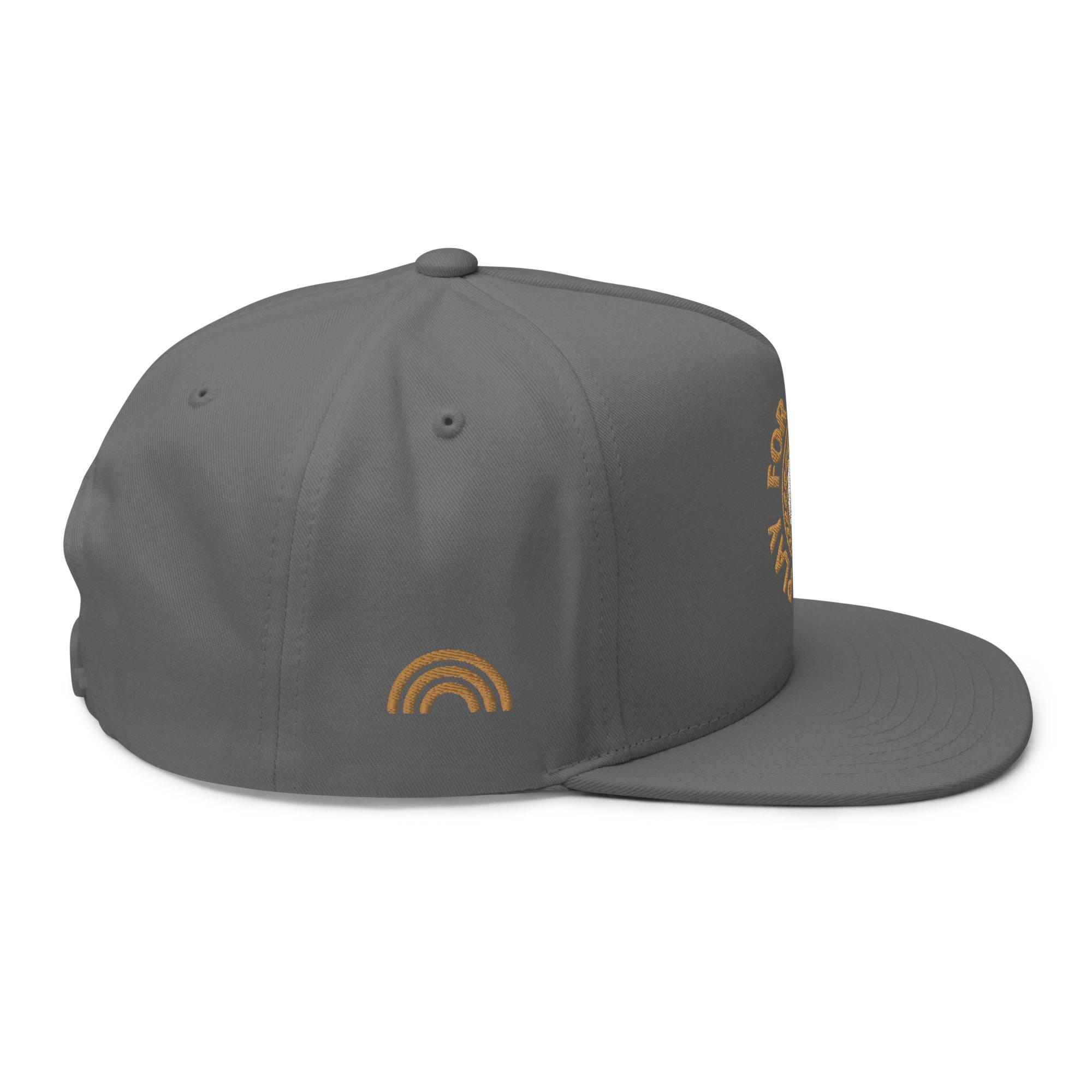 I Play For The Same Team flat bill cap, view 18 — Rose Gold Co