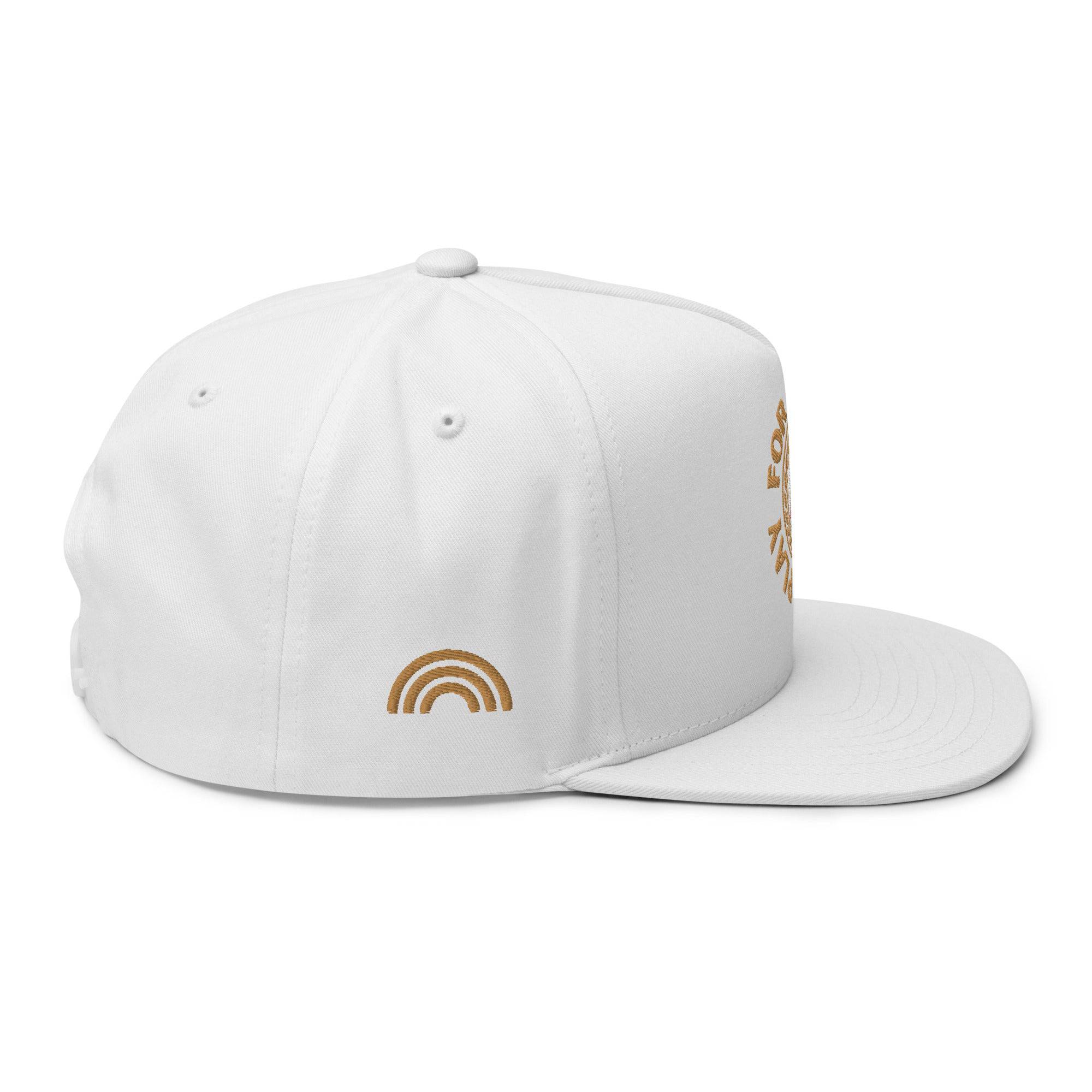 I Play For The Same Team Flat Bill Cap - Rose Gold Co. Shop