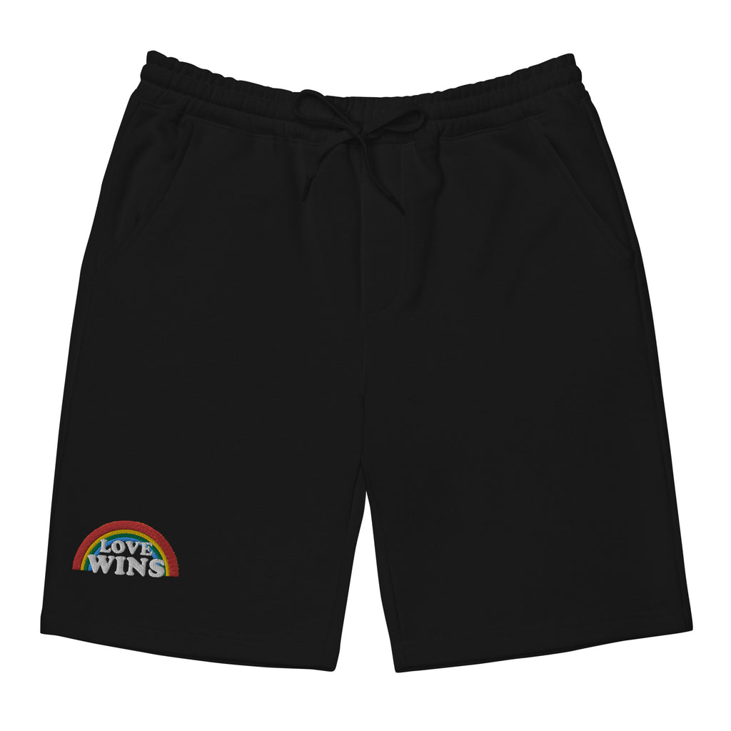 Y'all Means All fleece shorts — Rose Gold Co