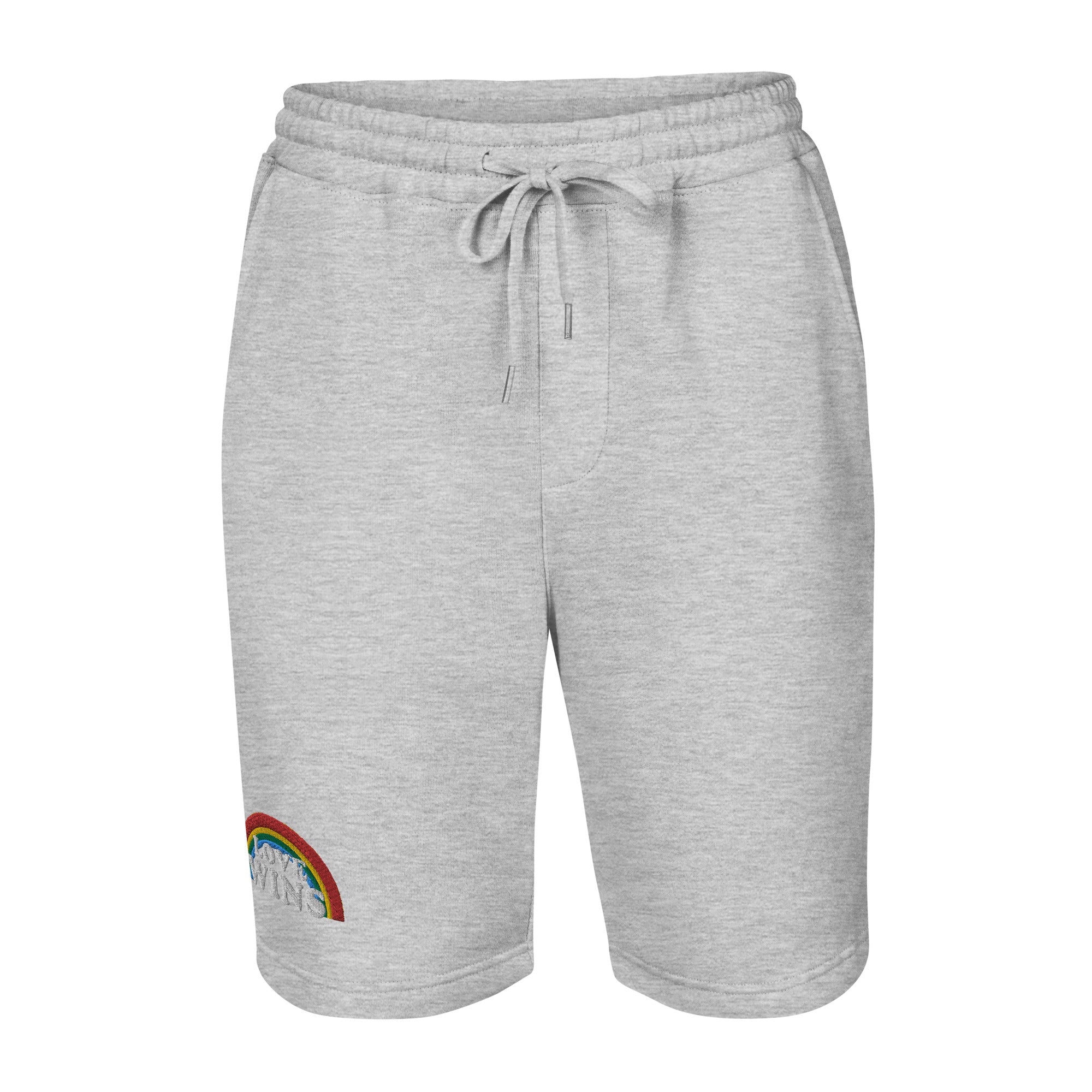 Y'all Means All fleece shorts, view 5 — Rose Gold Co
