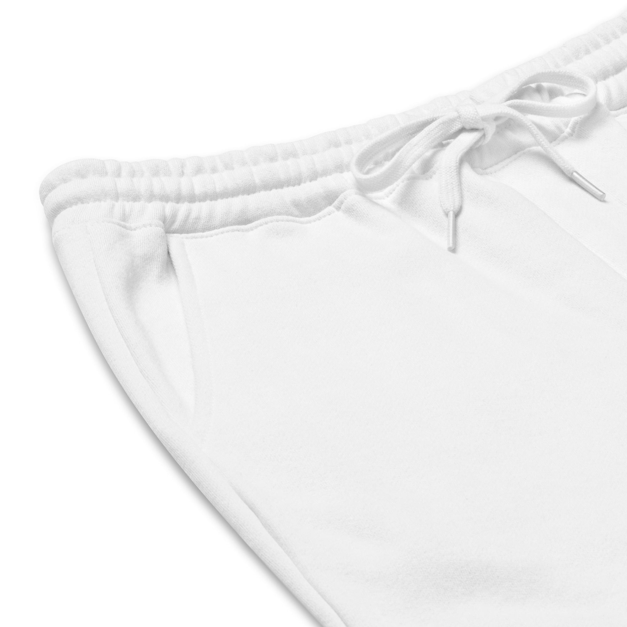 They/Them pronoun fleece shorts, view 4 — Rose Gold Co