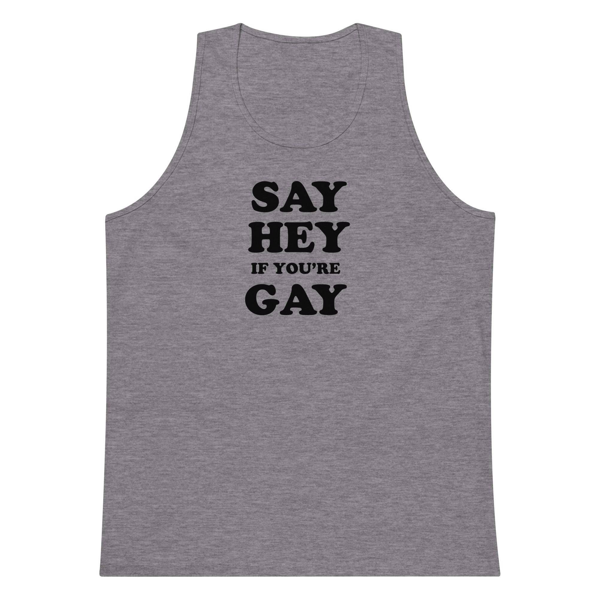 Sounds Gay, I'm In tank top, view 4 — Rose Gold Co