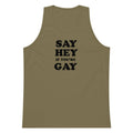 Sounds Gay, I'm In tank top, view 2 — Rose Gold Co