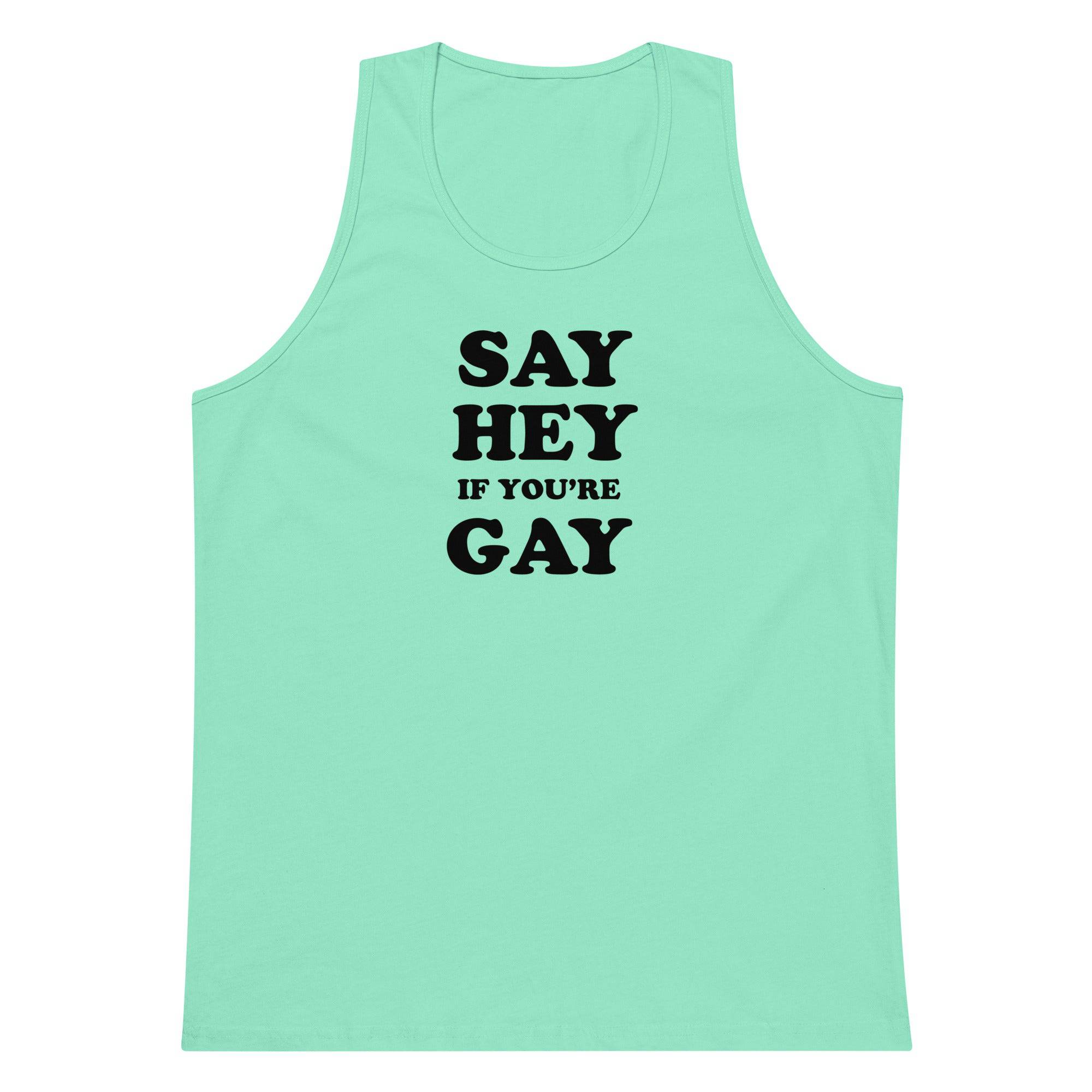 Sounds Gay, I'm In tank top, view 6 — Rose Gold Co