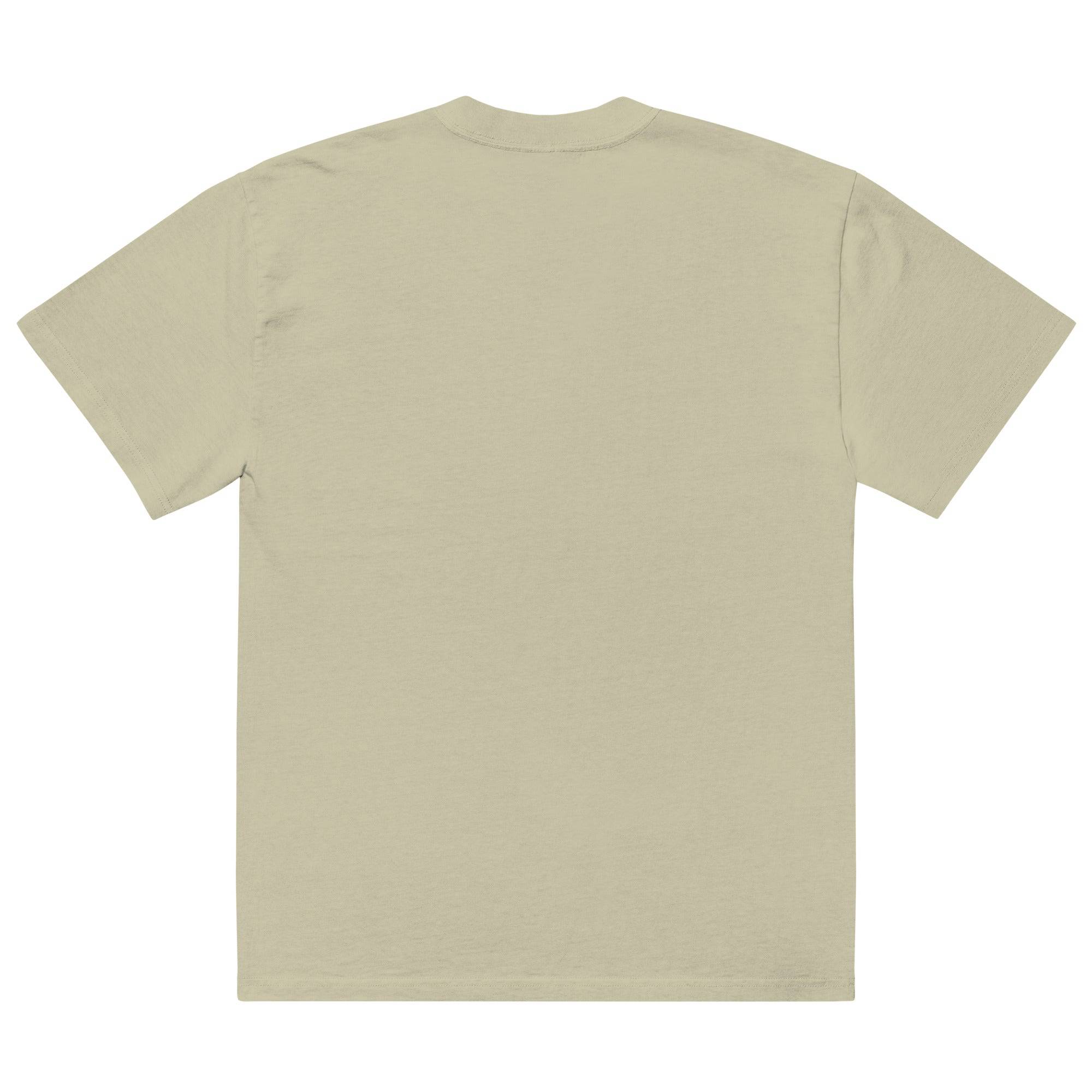 Walqueens oversized faded embroidered tee, view 13 — Rose Gold Co