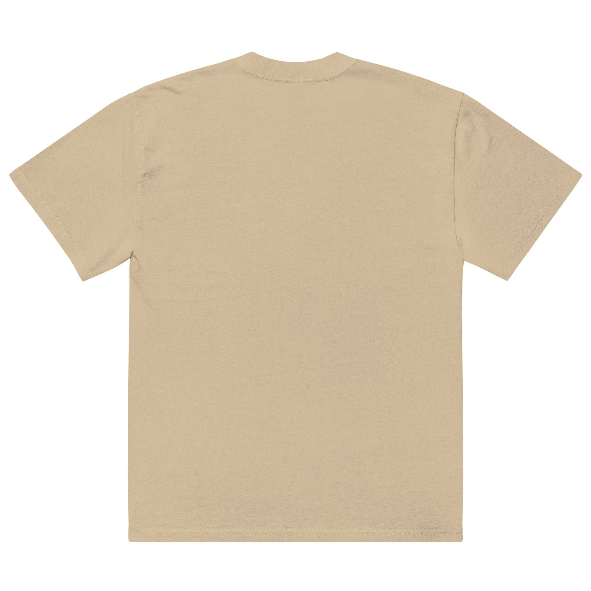 Walqueens oversized faded embroidered tee, view 11 — Rose Gold Co