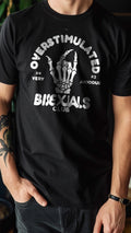 Overstimulated Bisexuals Club tee, view 3 — Rose Gold Co
