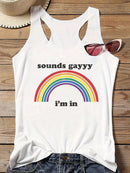LGBT_Pride-Sounds Gayy I'm In Tank Top - Rose Gold Co. Shop