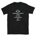 Own It polysexual tee, front view — Rose Gold Co