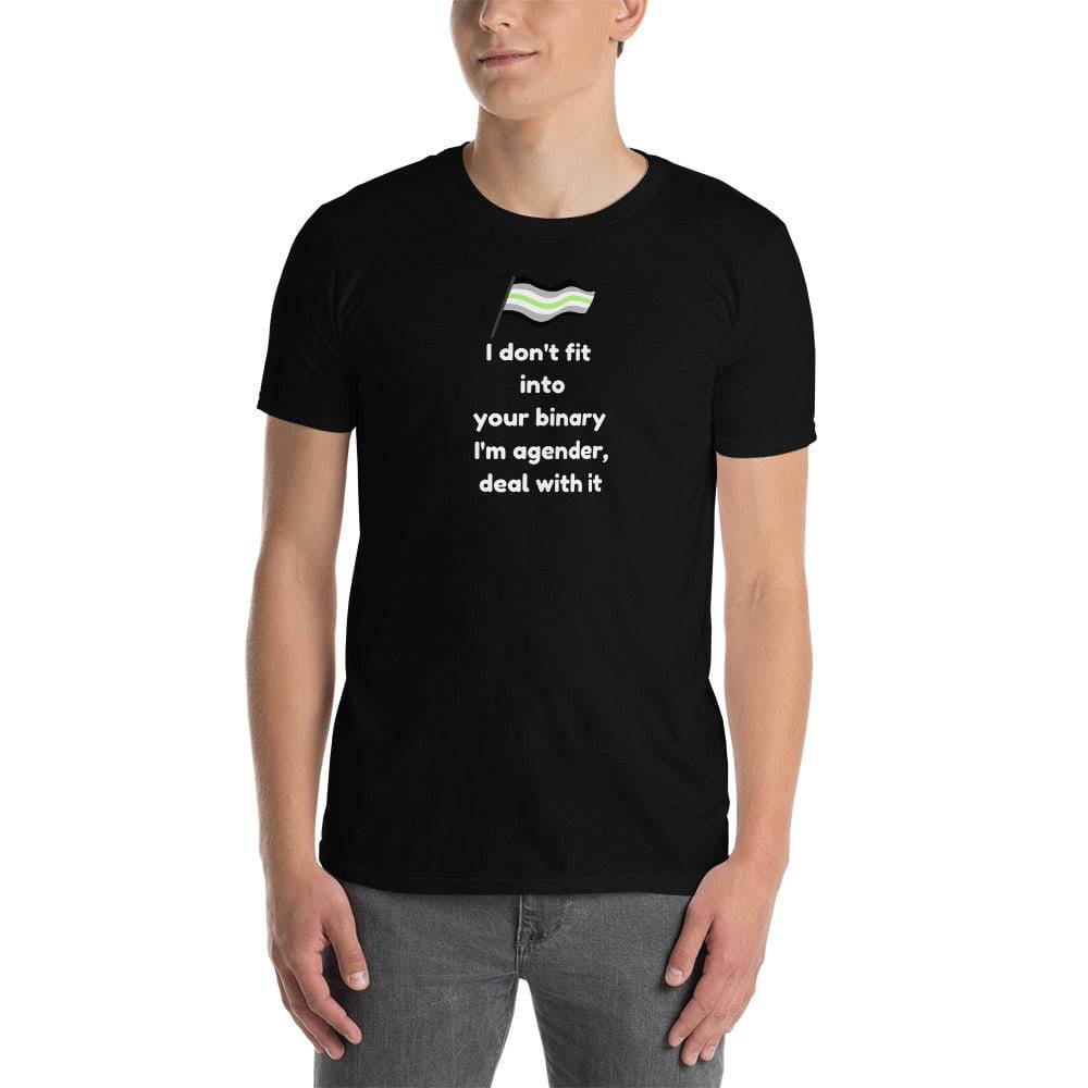 Agender Deal with It Shirt - Rose Gold Co. Shop