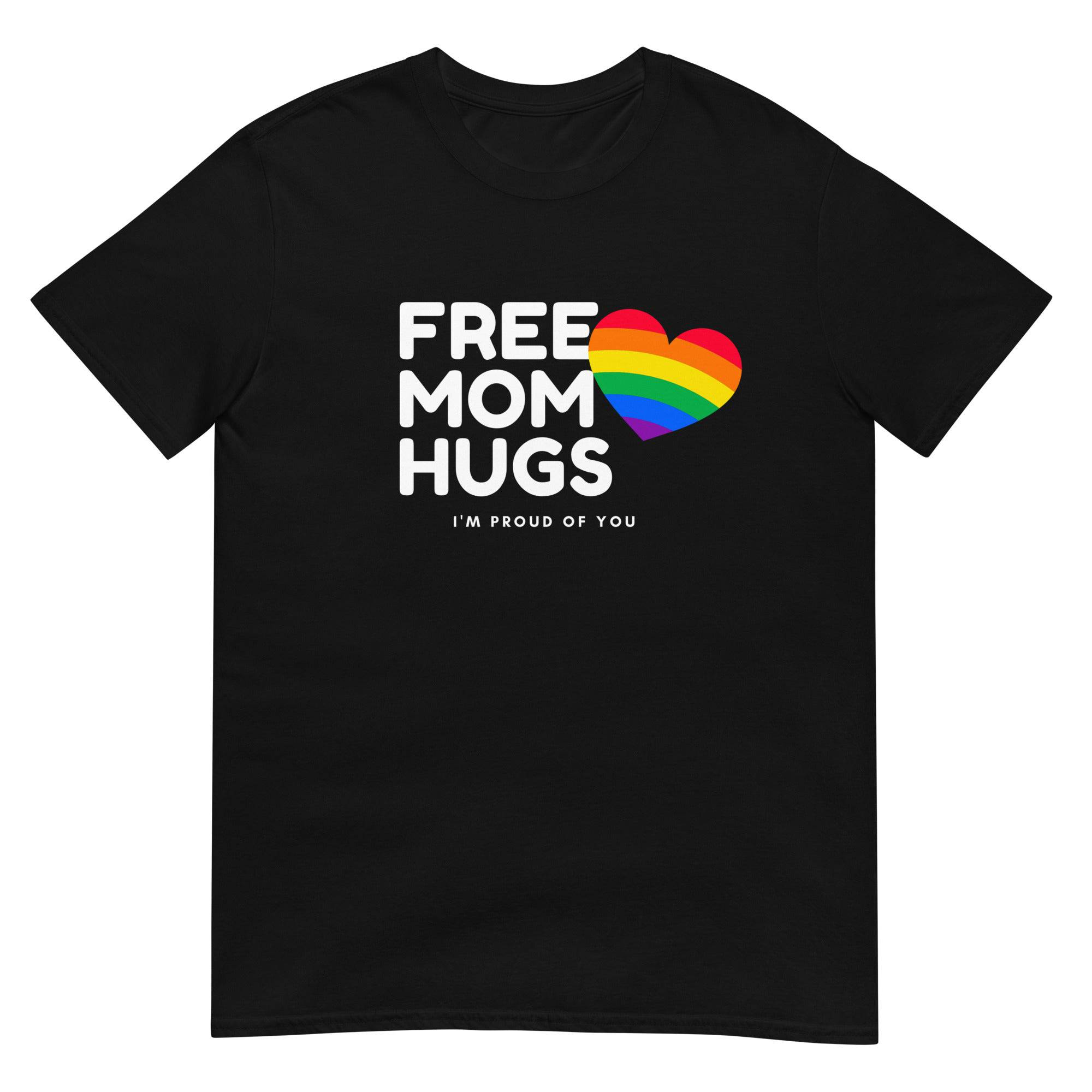 Free Mom Hugs T-Shirt - Rose Gold Co. Shop