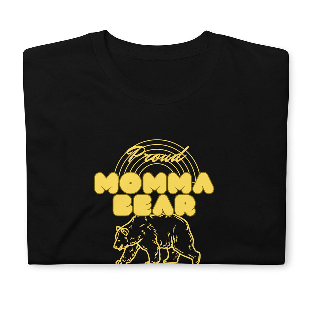 Momma Bear proud mom ally t-shirt, view 6 — Rose Gold Co