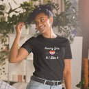 Kissing Girls & I like it Lesbian Short-Sleeve Unisex T-Shirt - Rose Gold Co. Shop