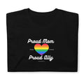 Proud Mom ally pride unisex t-shirt, front view — Rose Gold Co