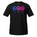 The Bisexual Pride Smiley Face Unisex T-Shirt - Rose Gold Co. Shop
