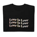 Love Is Love rainbow shadow tee — Rose Gold Co