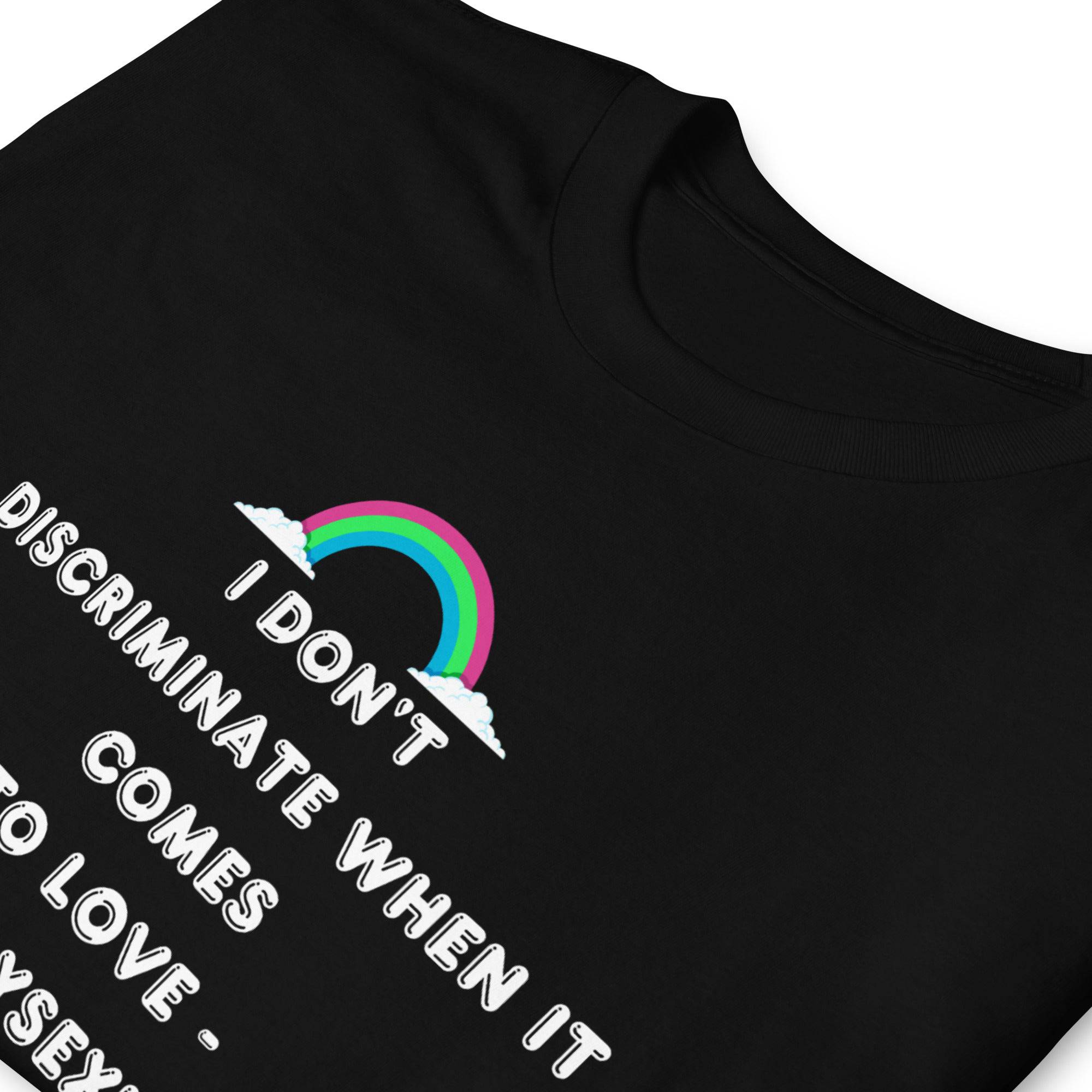 Own It polysexual tee, view 2 — Rose Gold Co