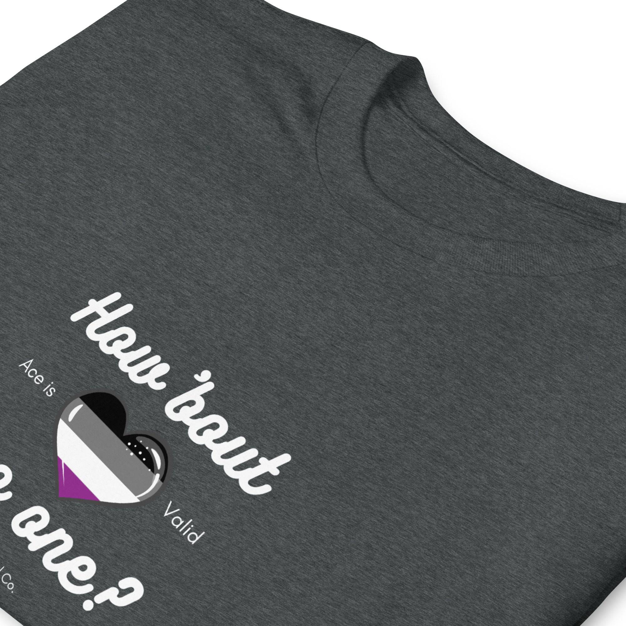 How 'bout no one ace pride t-shirt, view 7 — Rose Gold Co
