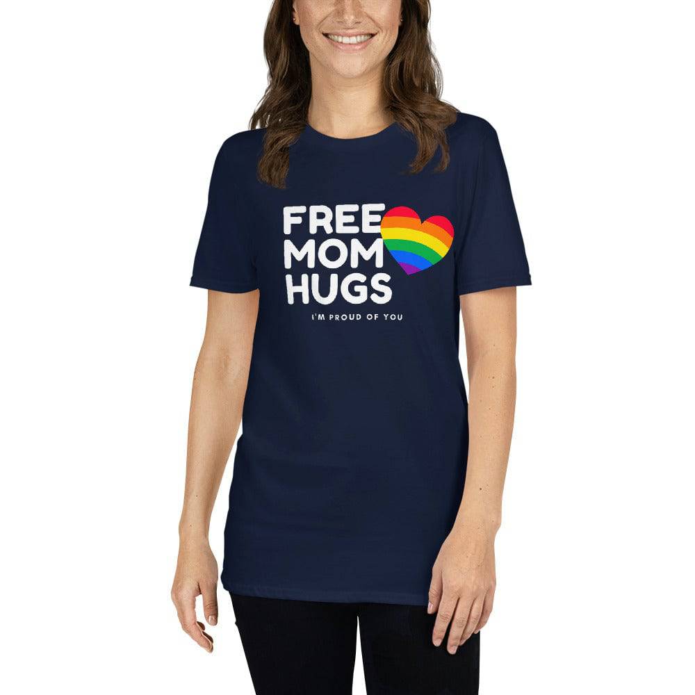 Free Mom Hugs T-Shirt - Rose Gold Co. Shop