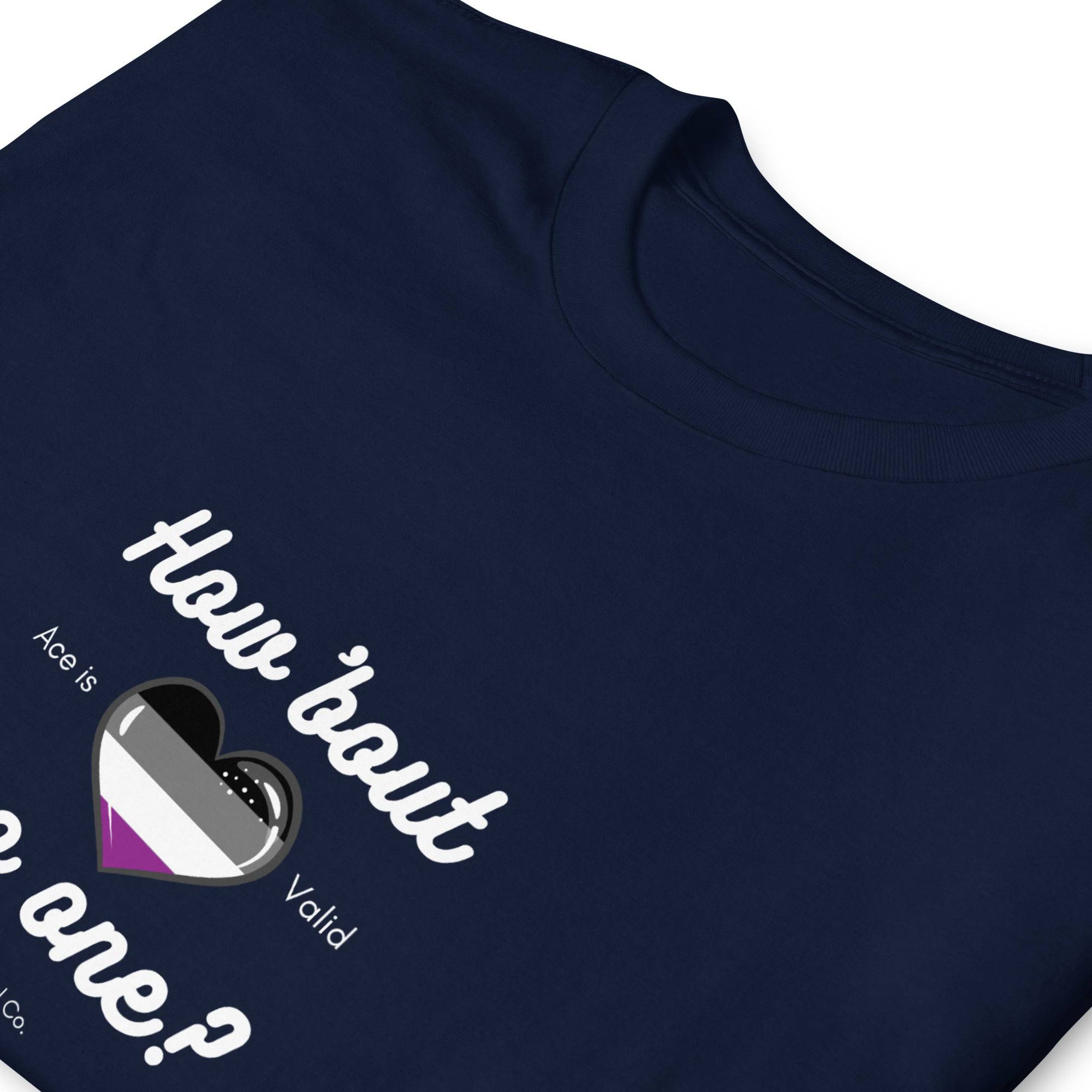 How 'bout no one ace pride t-shirt, view 5 — Rose Gold Co