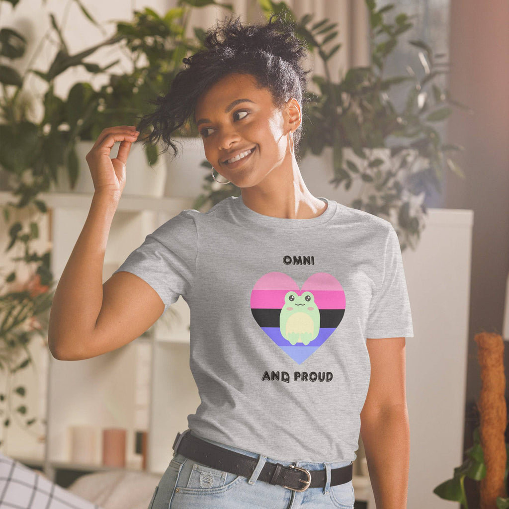 Omni and Proud tee, view 3 — Rose Gold Co
