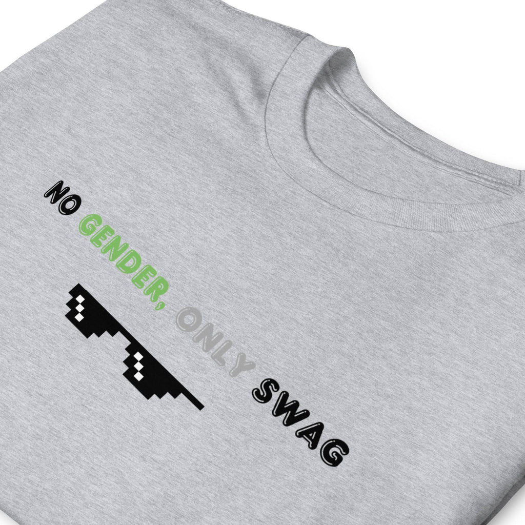 No Gender Only Swag agender tee, view 7 — Rose Gold Co