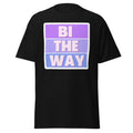 Bi the Way tee, back view — Rose Gold Co
