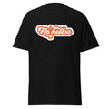 No Hetero tee, back view — Rose Gold Co
