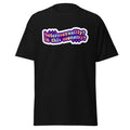 Heterosexuality deadpan tee, back view — Rose Gold Co