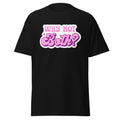 Why Not Bath tee, front view — Rose Gold Co