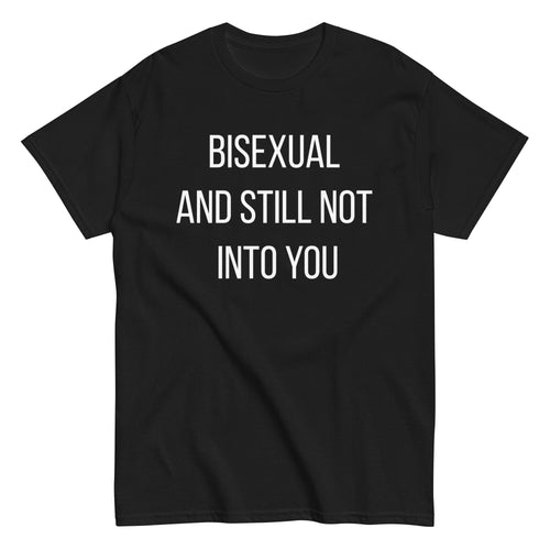 "Big Bisexual Energy" bisexual pride graphic tee — Rose Gold Co